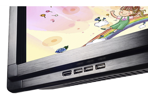 65-дюймовый все-в-одном двойная система панели дисплея с сенсорным экраном/Smart TV/LED TV